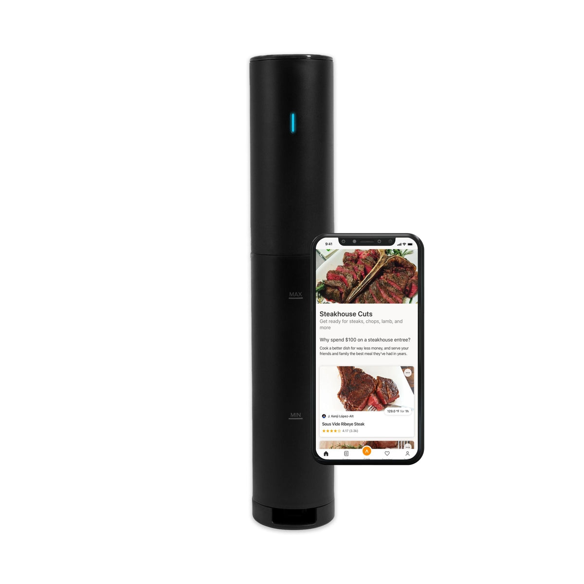 Culinary Sous Vide Precision Cooker Mini, Black O9M2 - product image 3