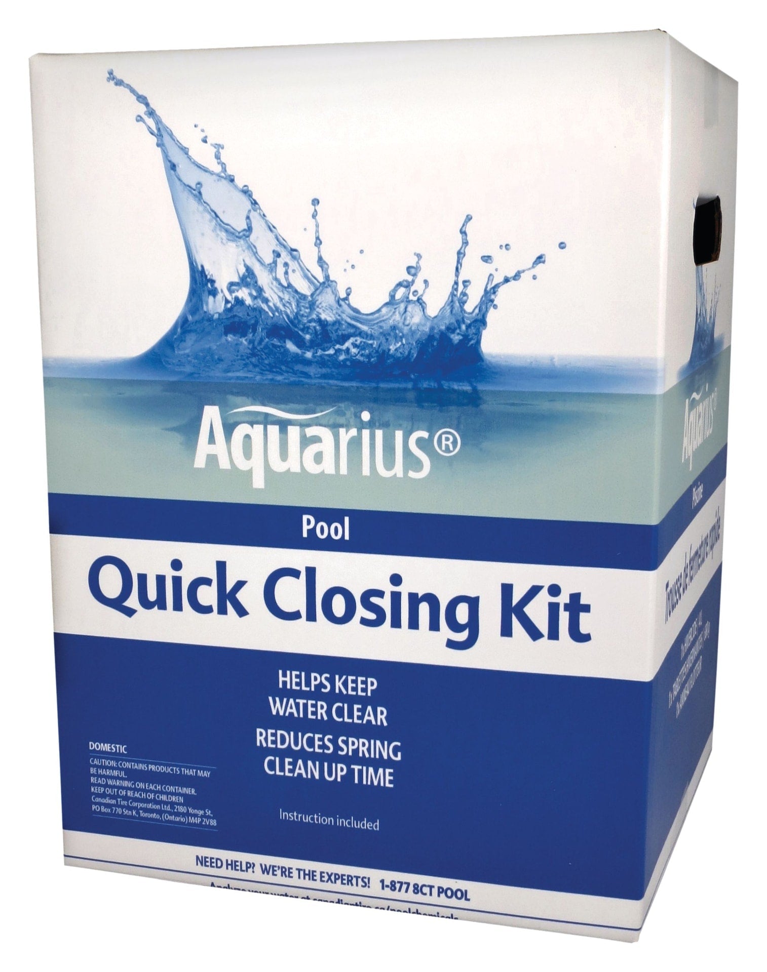 Pool Quick Closing Kit with Floating Stabilizer Ring for Winterizing D5S7 - product image 1
