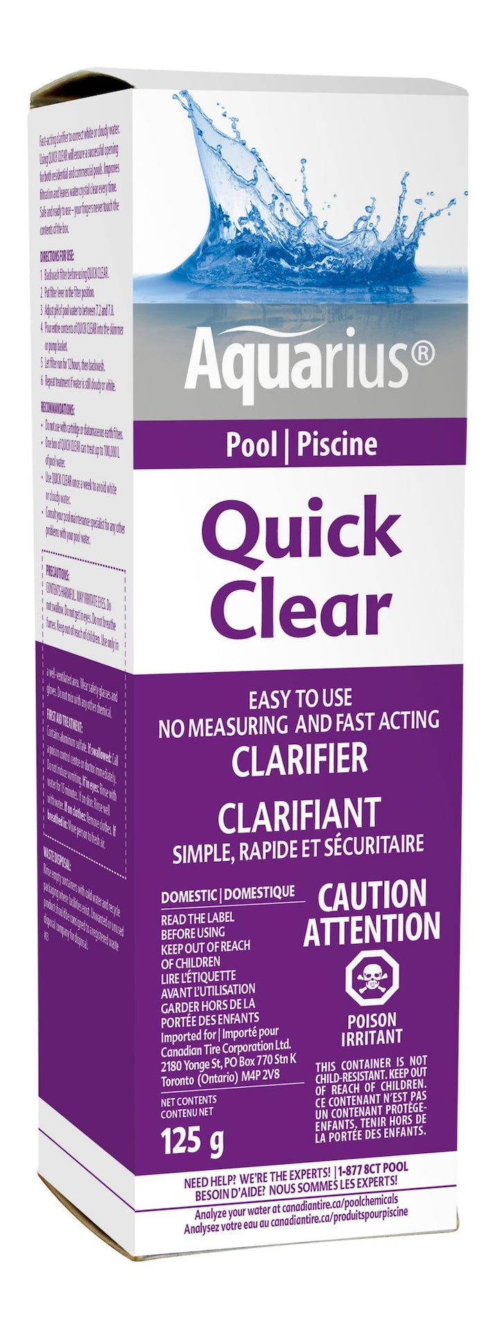 Quick Clear Pool Clarifier W7W6 - product image 1