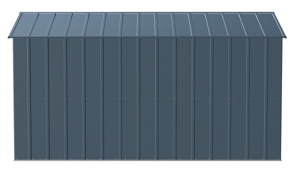 Classic Galvanized Steel Storage Shed, Blue Grey, 10-ft x 12-ft I9E2 - product image 5