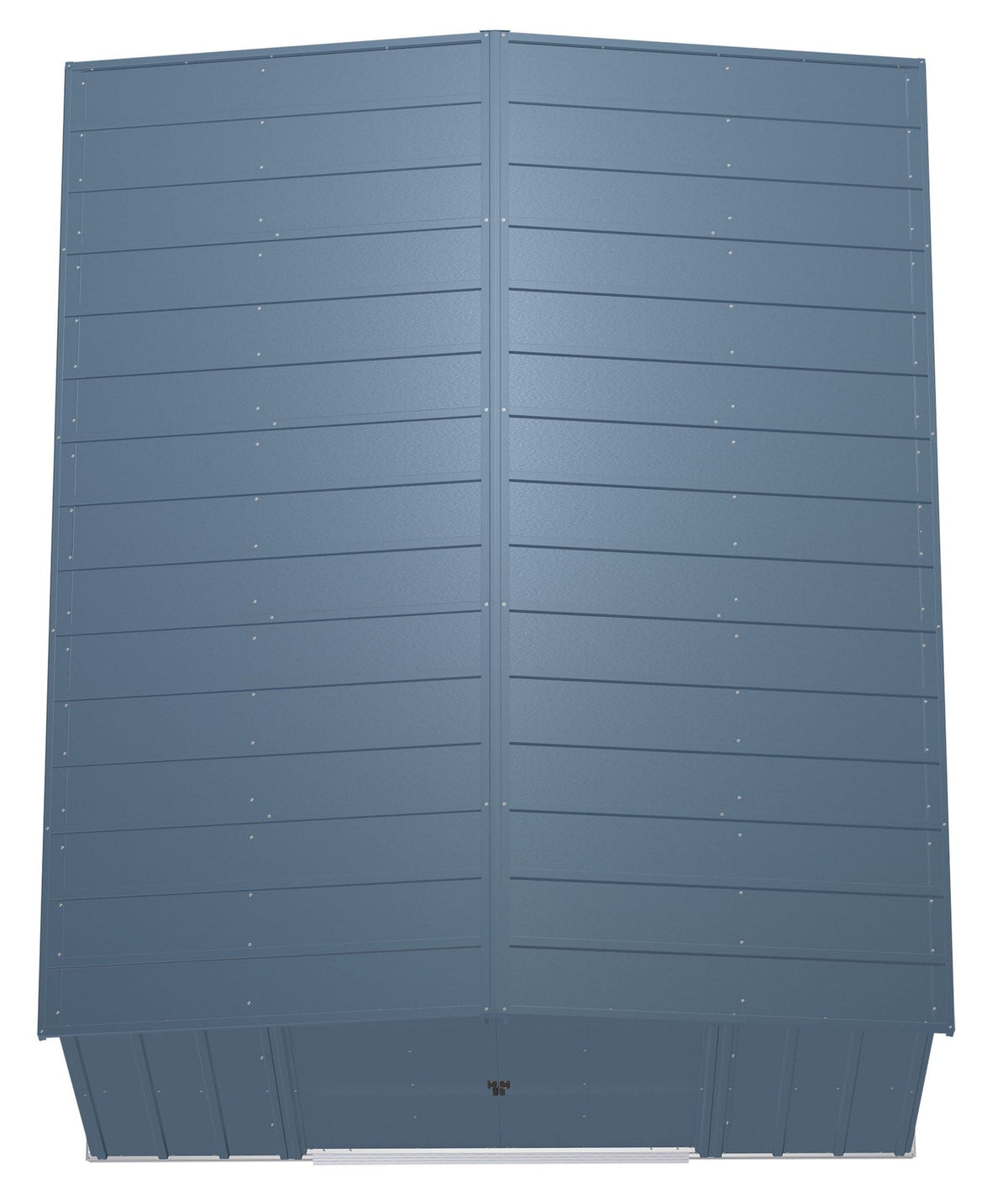 Classic Galvanized Steel Storage Shed, Blue Grey, 10-ft x 12-ft I9E2 - product image 6