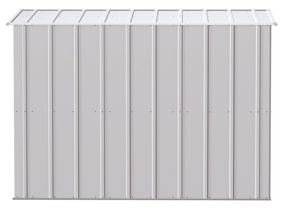 Classic Galvanized Steel Storage Shed, Flute Grey, 8-ft x 4-ft G4V7 - product image 7