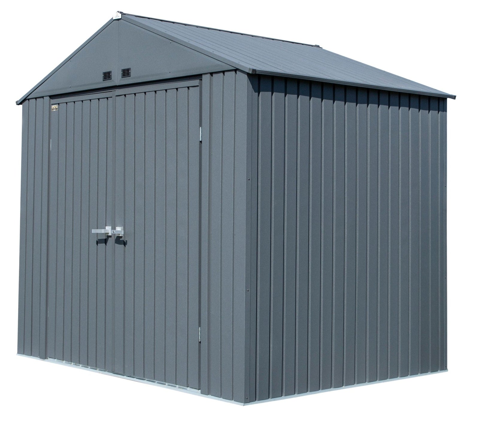 Elite Steel Storage Shed, Anthracite, 8-ft x 6-ft U3D7 - product image 1