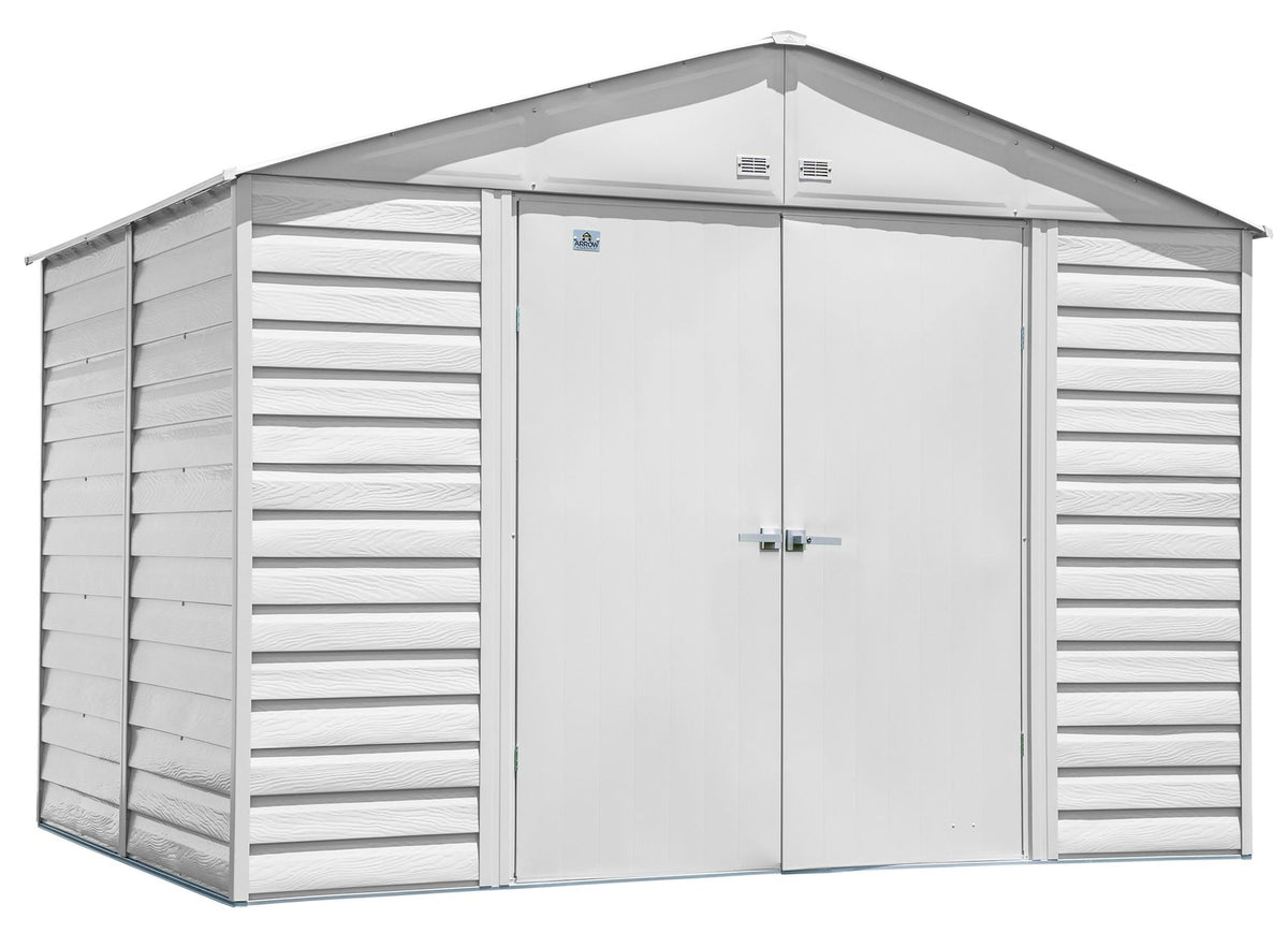 Select Galvanized Steel Storage Shed, Flute Grey, 10-ft x 8-ft C1B1 - product image 5
