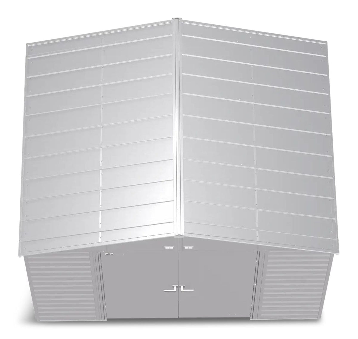 Select Galvanized Steel Storage Shed, Flute Grey, 10-ft x 8-ft C1B1 - product image 7