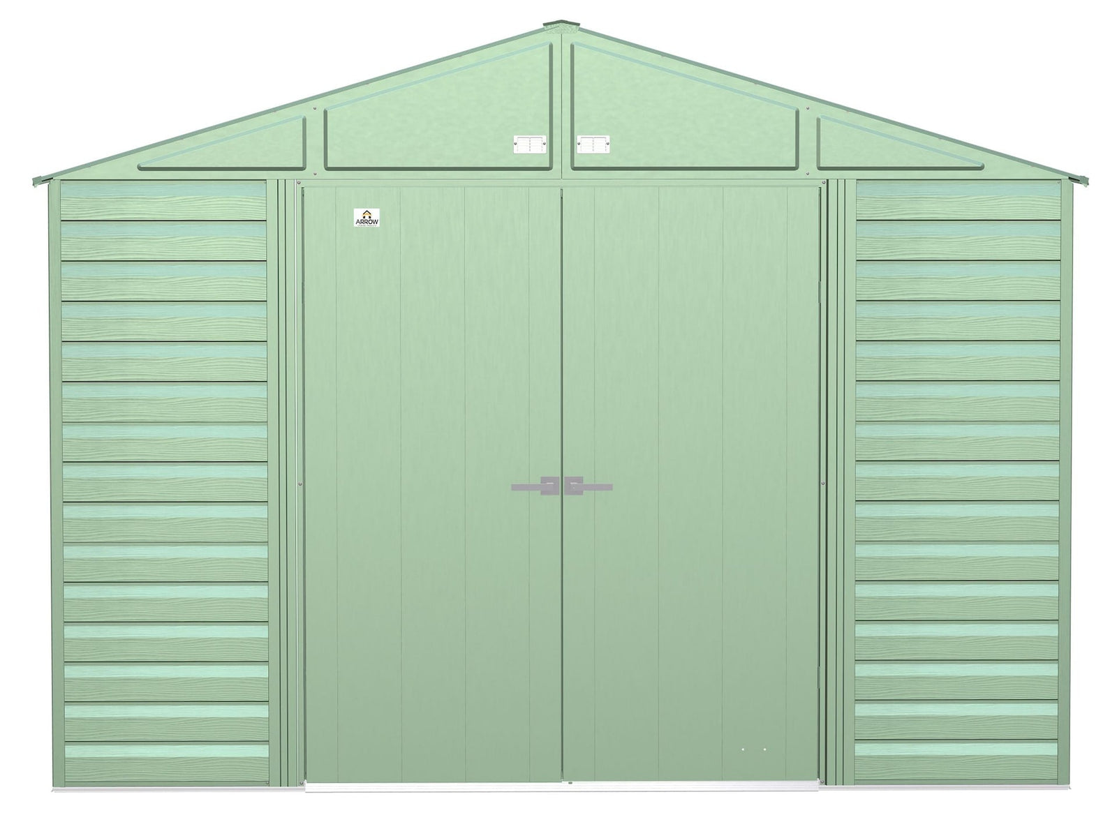 Select Galvanized Steel Storage Shed, Sage Green, 10-ft x 12-ft J5H7 - product image 3