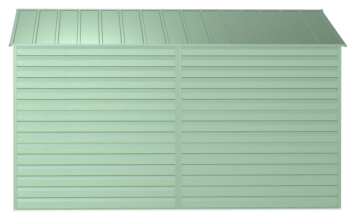 Select Galvanized Steel Storage Shed, Sage Green, 10-ft x 12-ft J5H7 - product image 5