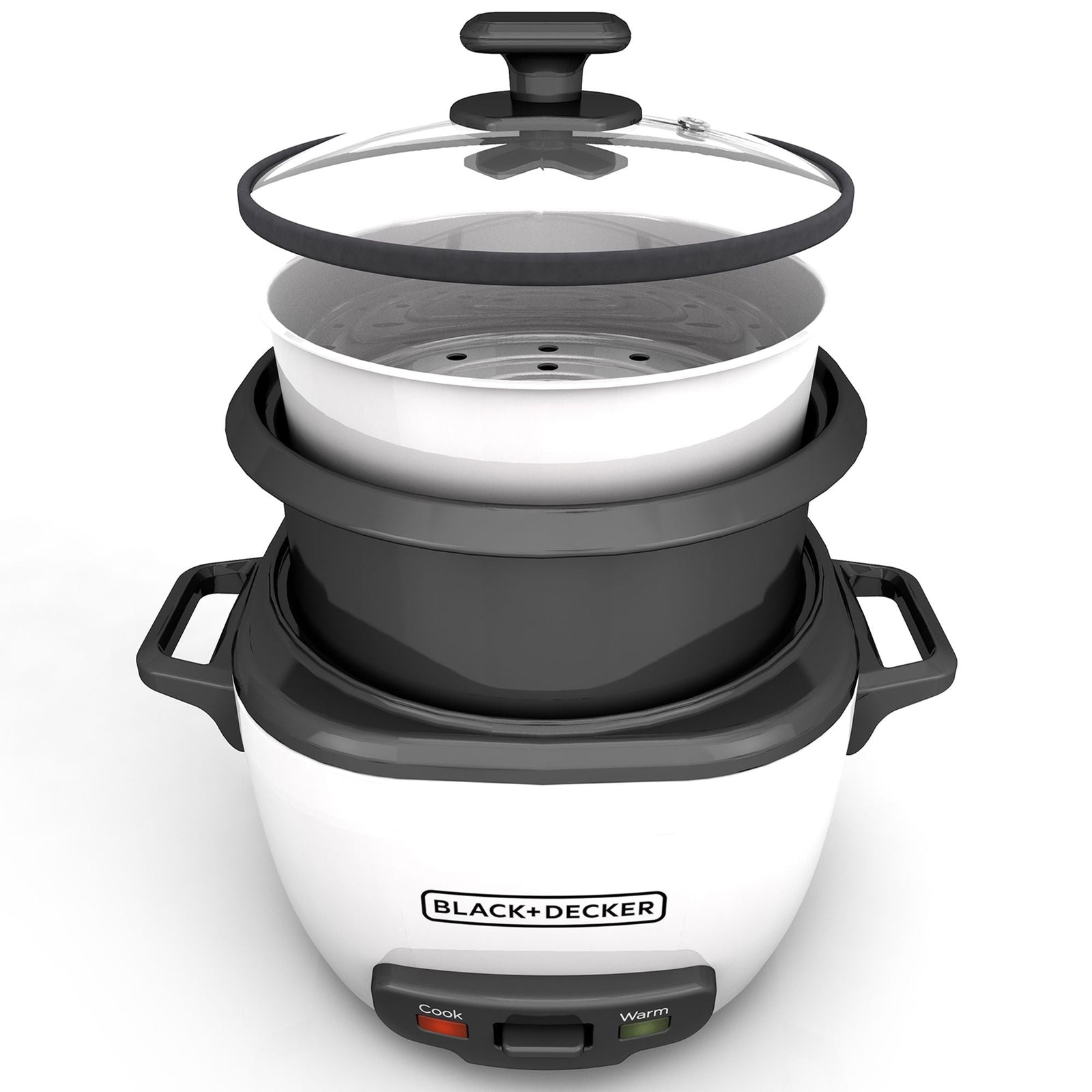 Non-Stick Rice Cooker & Steamer, 28 Cups L6T3 - product image 3