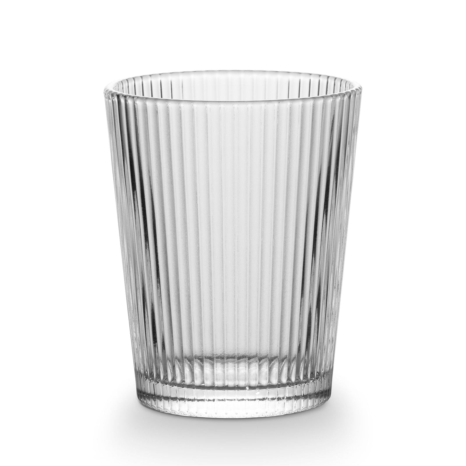 Ribbed DOF Dinner Glass Set, Lead-free, 4-pc A8V4 - product image 6