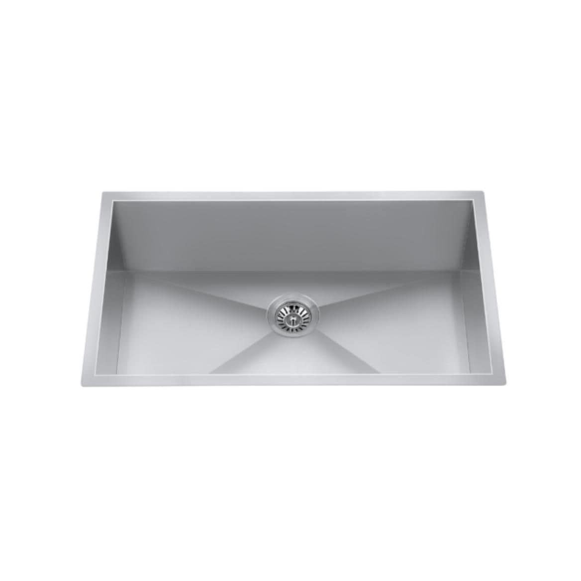 CXZS771 32-in Stainless Steel Single Bowl Sink B9R7 - product image 1