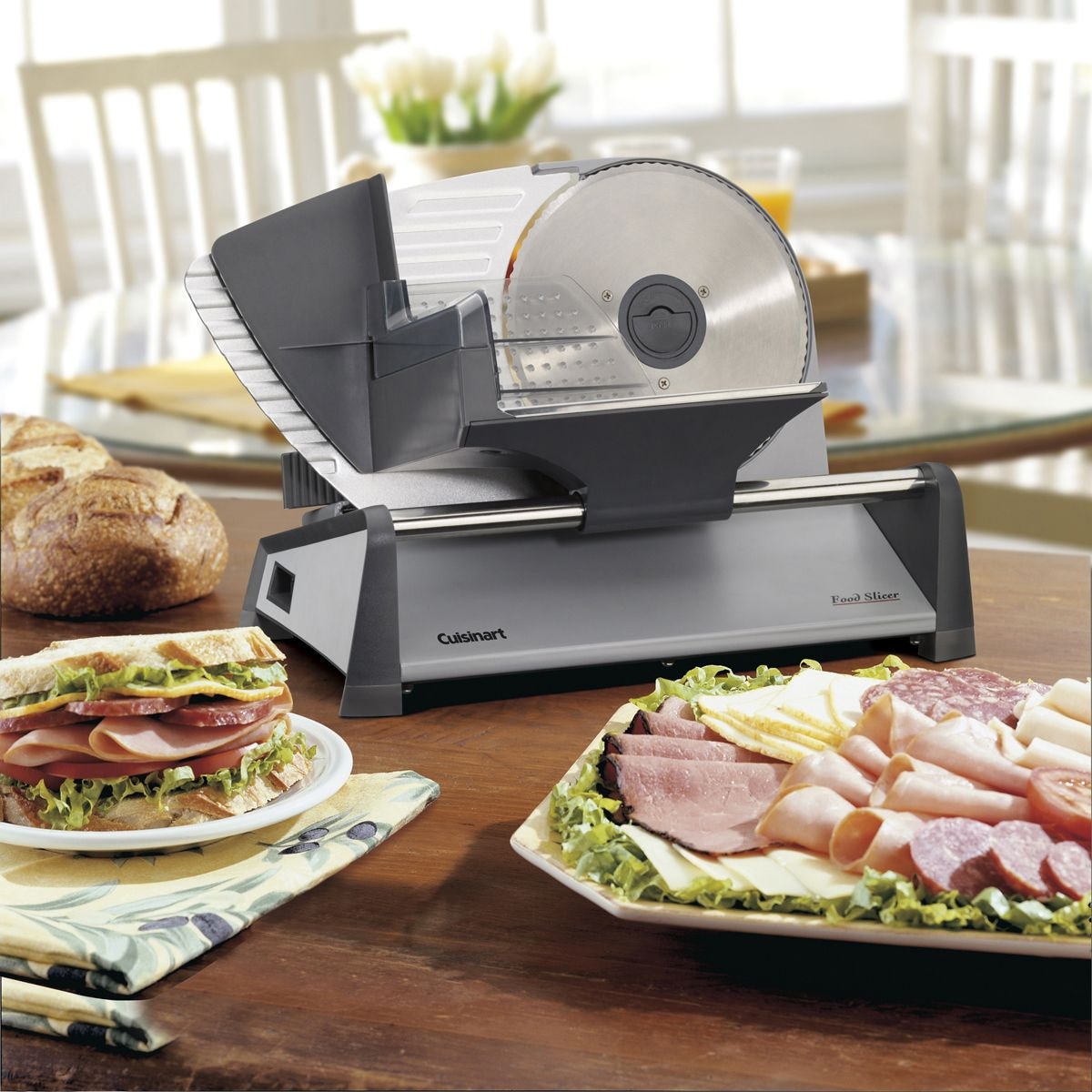 Professional Food/Meat Slicer, 7.5-in Blade, Stainless Steel R1R7 - product image 4