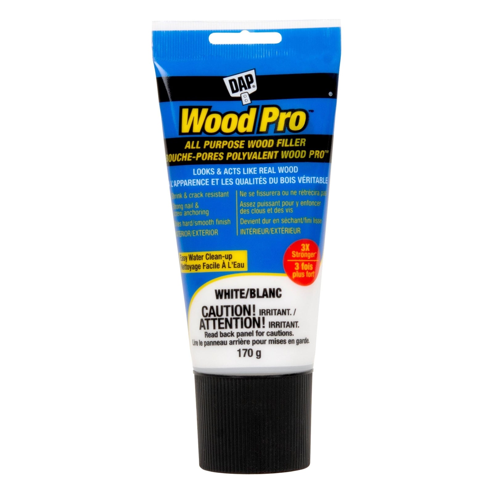 WOODPRO Latex All Purpose Wood Filler, White, 170-g Y6W7 - product image 1