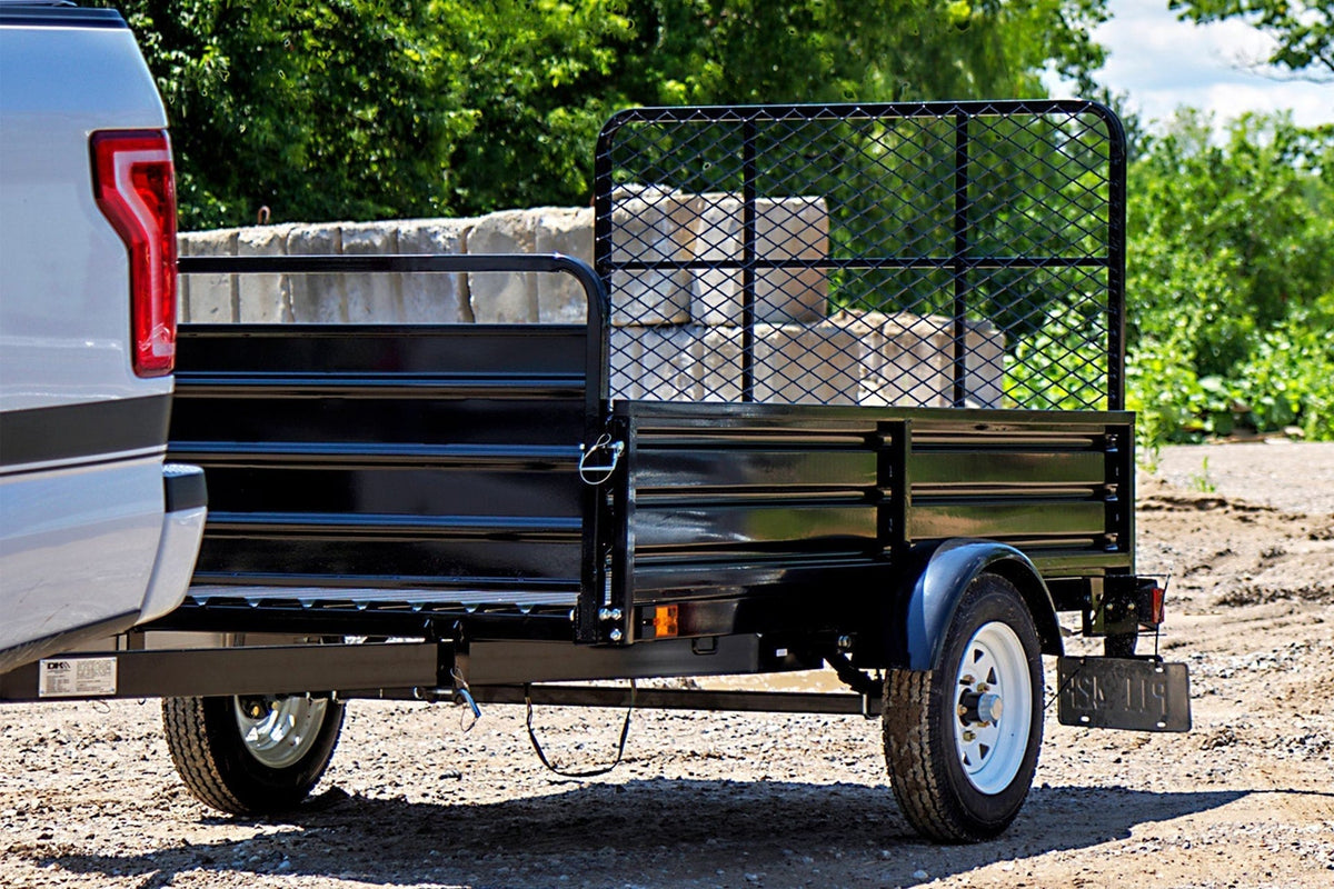 K2 Mighty 5x7 Multi-Utility Boxed Trailer with Drop Down Gate B8E4 - product image 6