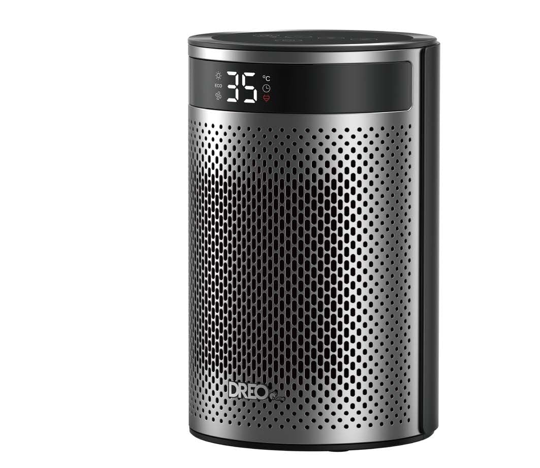 Home 1500W Portable Indoor Ceramic Heater with Remote, Black R0P2 - product image 1