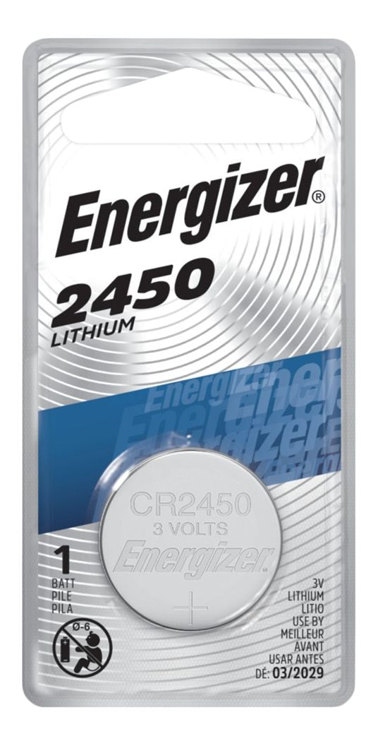 1-pk CR2450 3V / 3 Volt Lithium Coin Cell Battery, Long Lasting, All Purpose Z6Z9 - product image 1