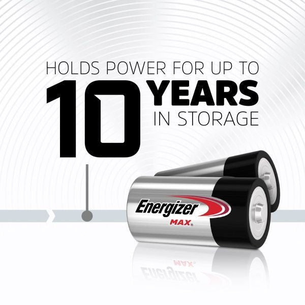 Max 2-pk C Alkaline Batteries, Long Lasting, All Purpose R3R1 - product image 4