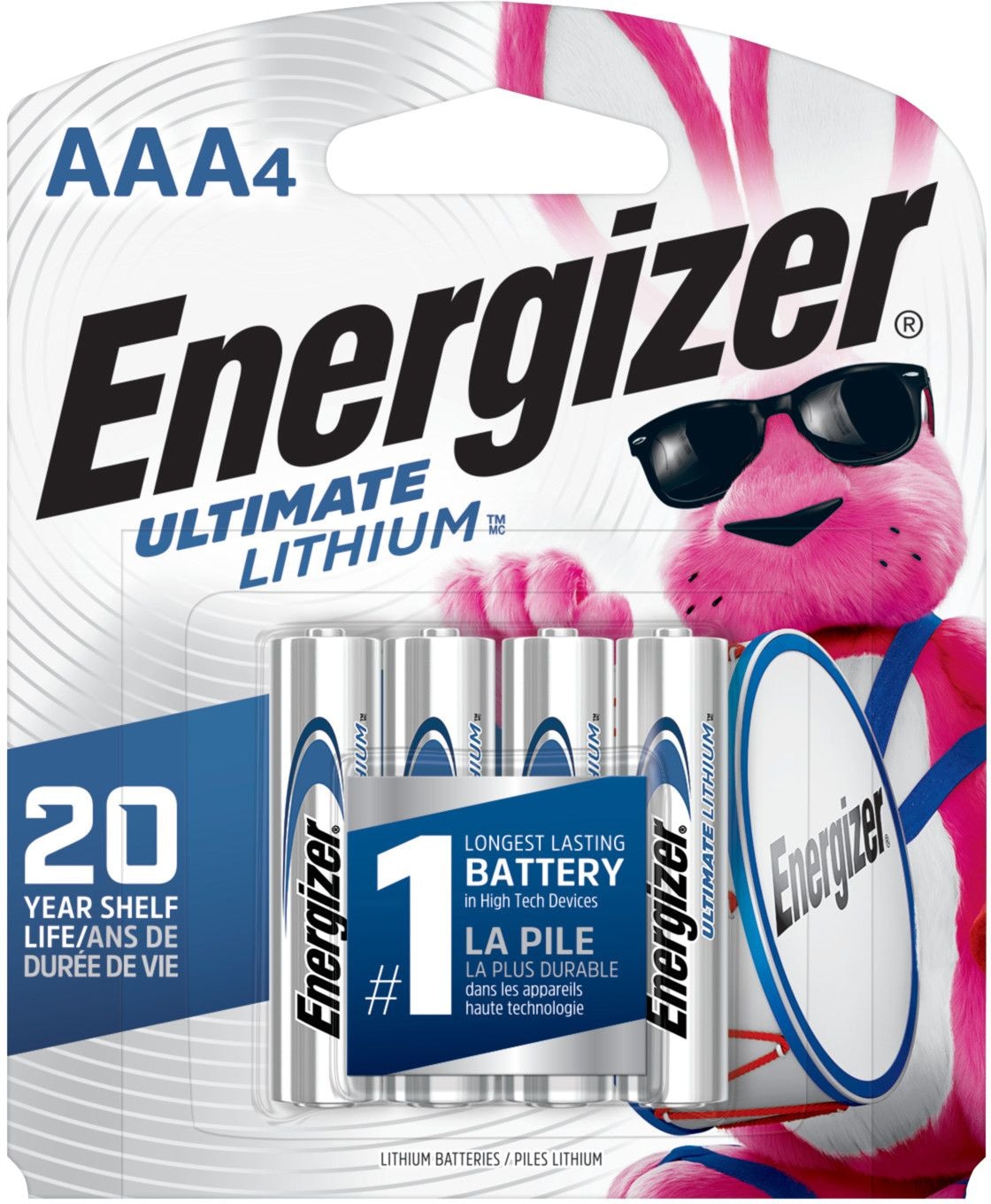 Ultimate Lithium AAA Batteries, 4-pk T8Q9 - product image 2