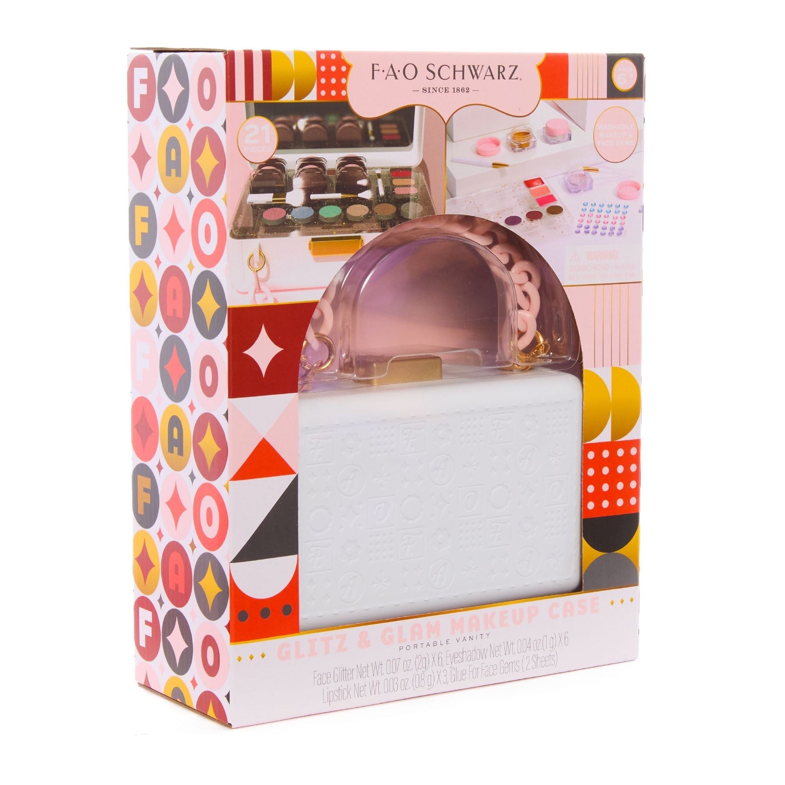 Girls Purse Makeup Case, Pink W6U2 - product image 2