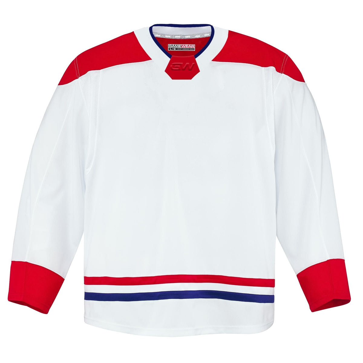 8500 Pro Team Hockey Jersey, Junior, Montreal Canadiens Away Colours, Various Sizes R2Q7 - product image 1
