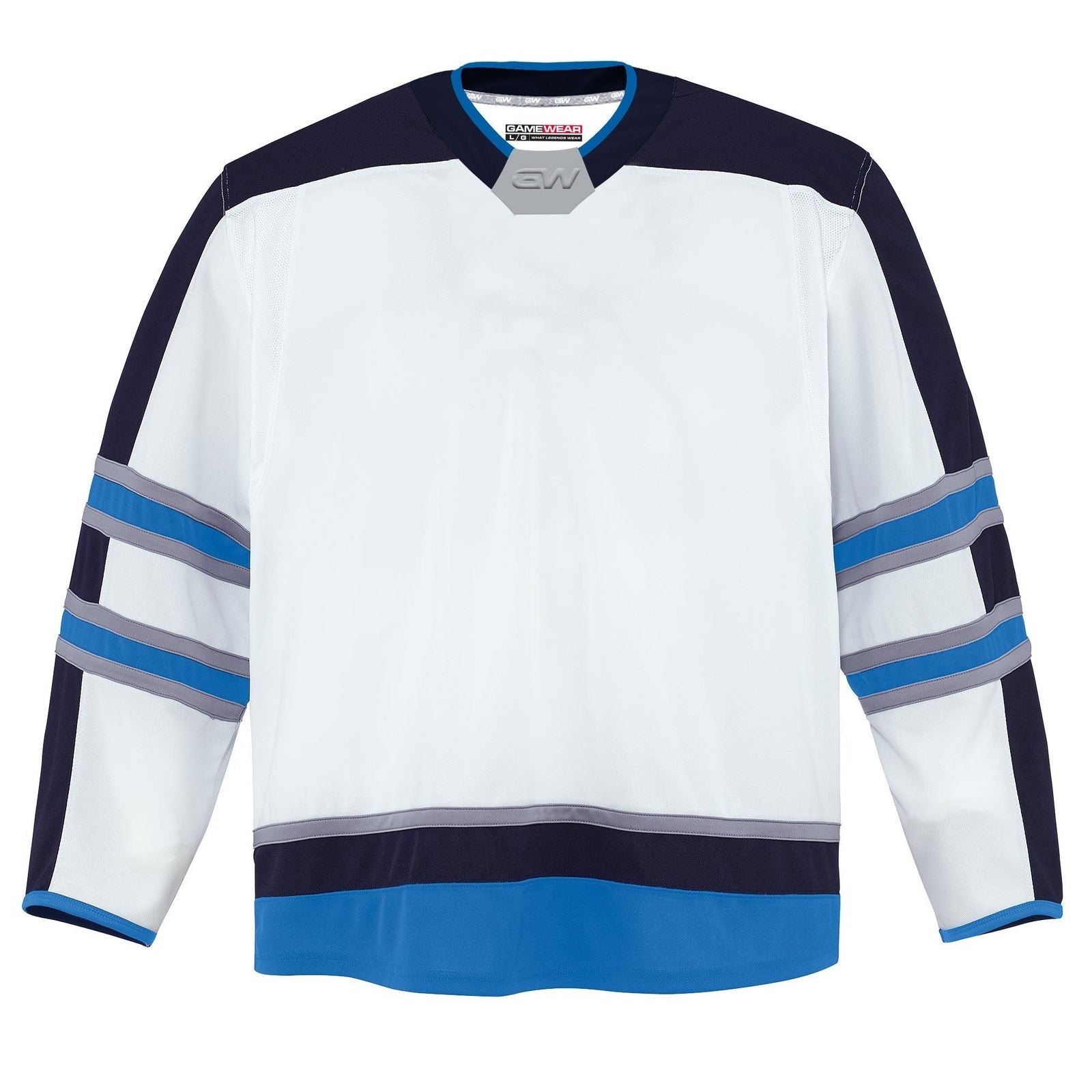 8500 Pro Team Hockey Jersey, Junior, Winnipeg Jets Away Colours, Various Sizes N0T6 - product image 1