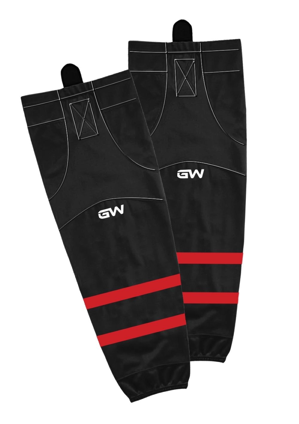 8500 Pro Team Performance Hockey Socks, Ottawa Senators Home Colours, Assorted Sizes F7S9 - product image 1
