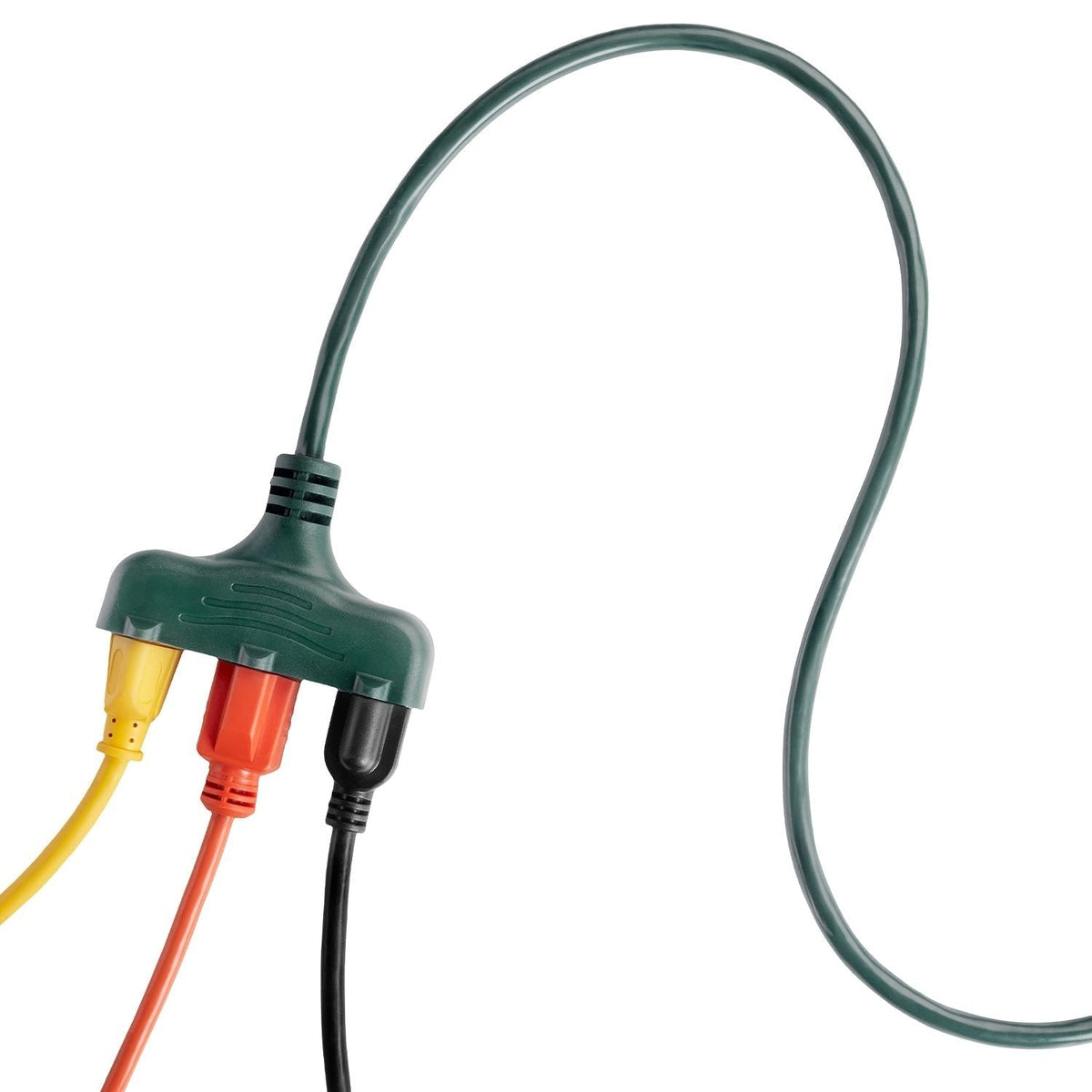 Electric 50-ft 14/3 Outdoor Power Cord with Wireless Remote & 3 Grounded Outlets, Green S4F2 - product image 4