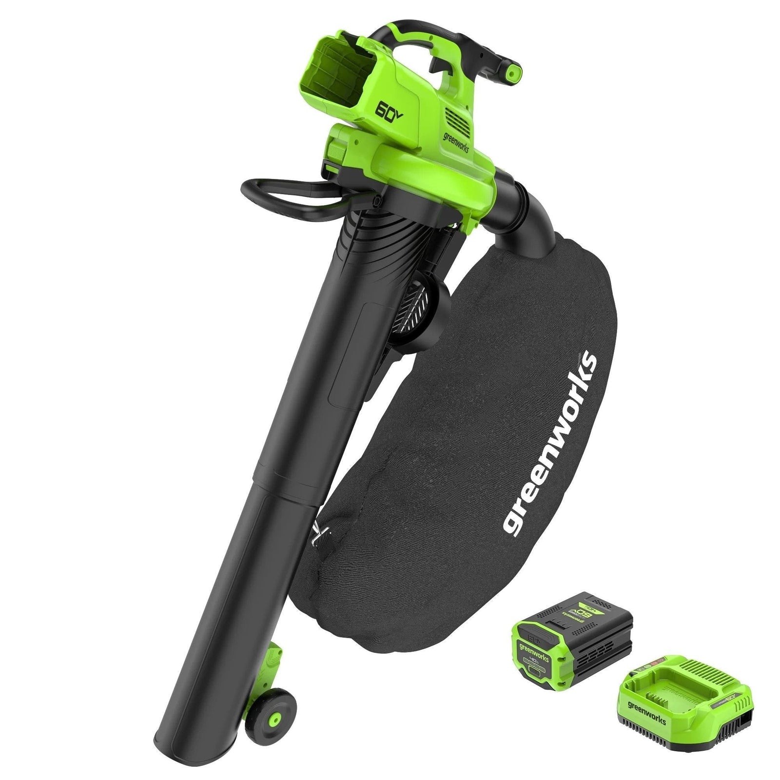 60V 520 CFM/240 MPH Blower Vacuum with 4Ah Battery T1L7 - product image 2