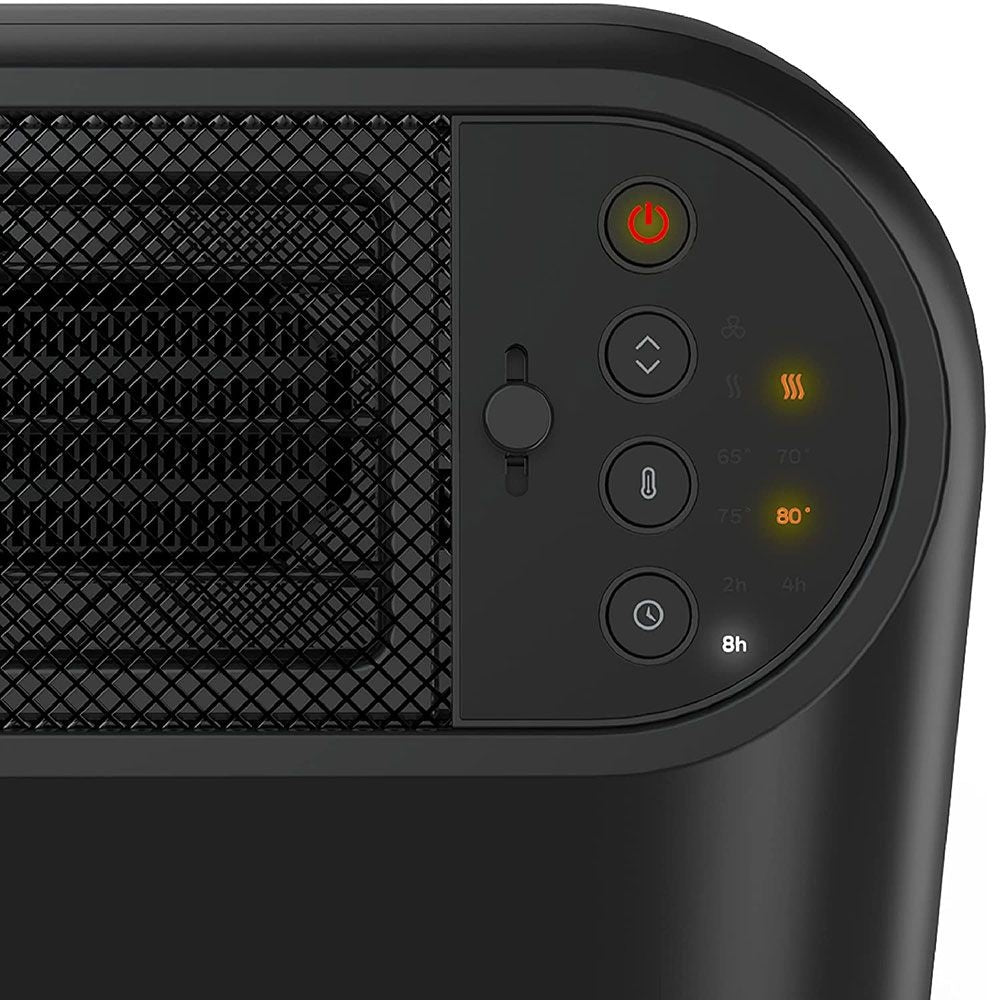 ThermaWave 6 Ceramic Space Heater, 1500W, Black A4Z2 - product image 6