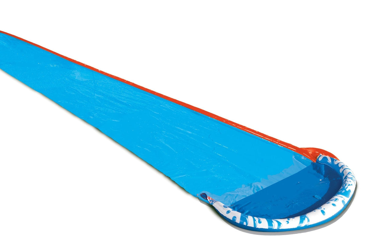 Soak N' Splash Water Slide Slip & Slide with Sprinkler, Blue, 16-ft, Ages 5+, for Beach/Pool Fun Activities T3K7 - product image 1