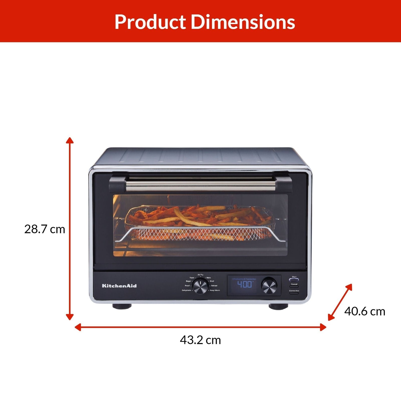 Digital Countertop Convection Oven with Air Fryer V3F6 - product image 3