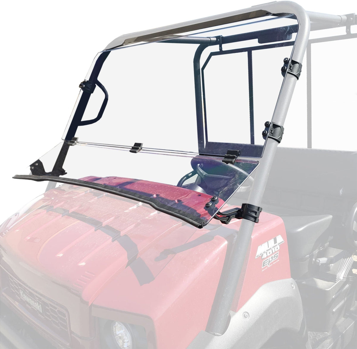 2500 Rear Panel UTV Windshield for Kawasaki Mule 4000/4010 O2Y7 - product image 1