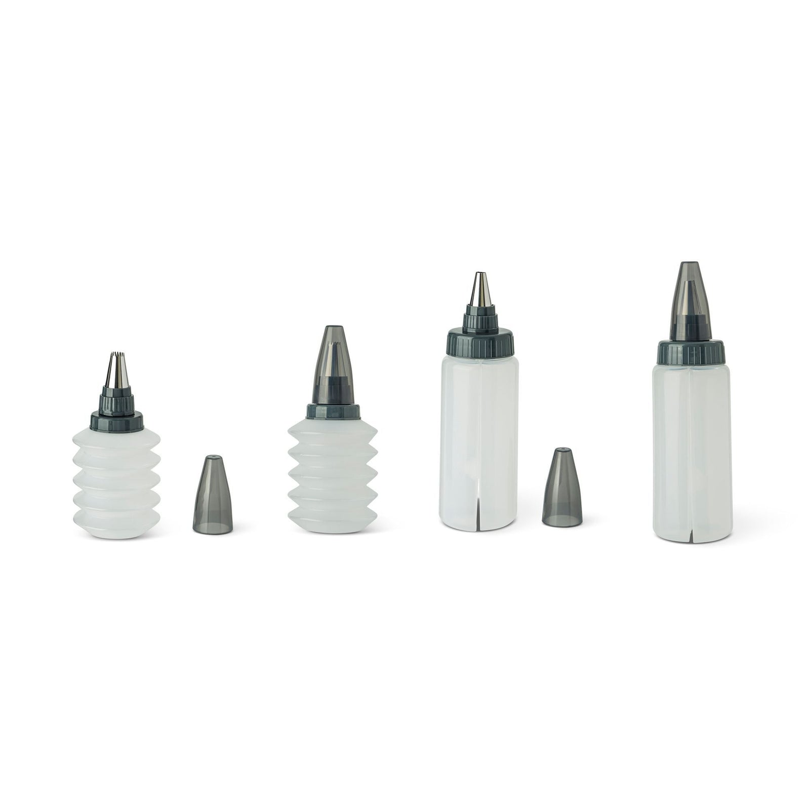Icing Bottle Set with 4 Different Tips, 4-pc R8N0 - product image 2