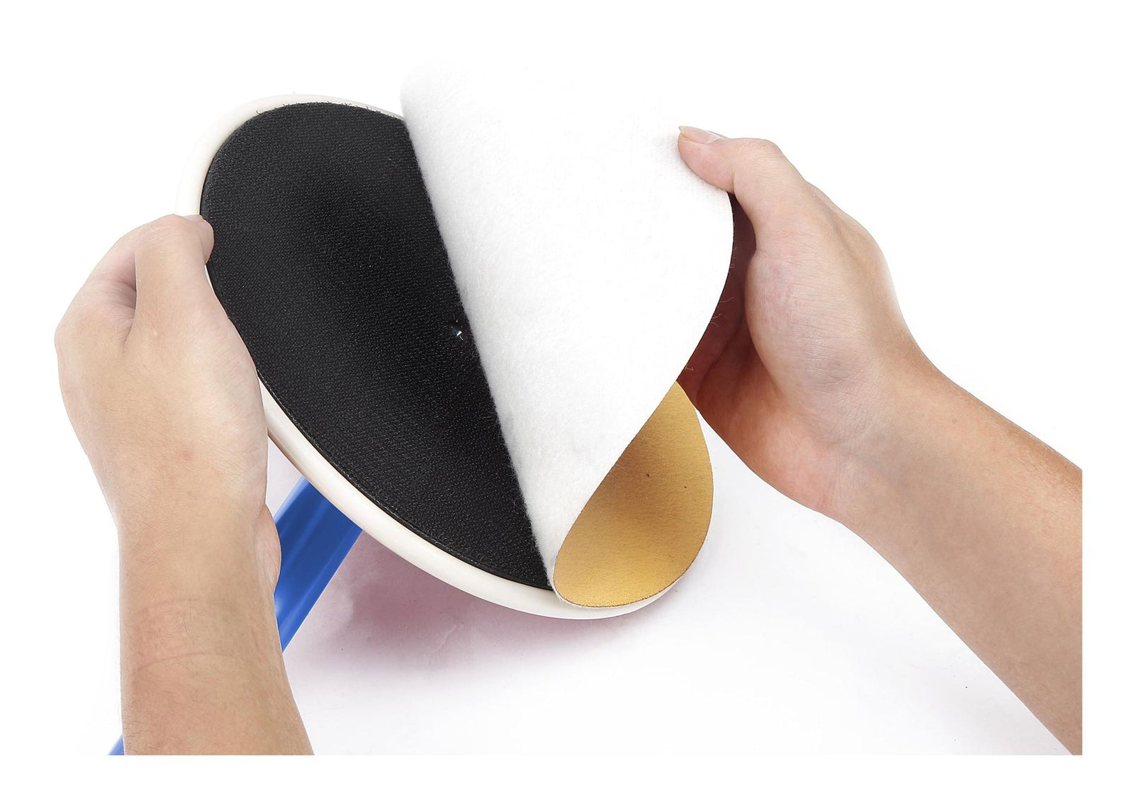100-Grit Coarse Hook & Loop Sandpaper Discs For Random Orbital Sander, 10-pk D1O7 - product image 1