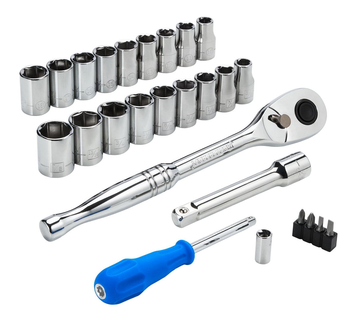26 Piece 1/2" Drive Socket Set W3P5 - product image 1