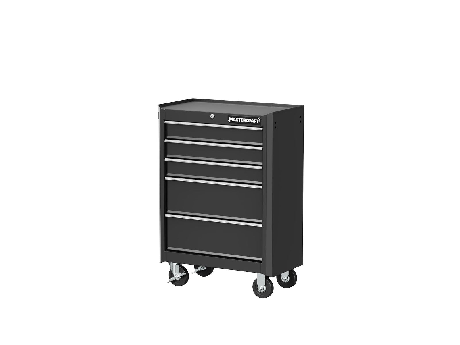 5-Drawer Tool Storage Cabinet, Black, 24-in K1H6 - product image 4