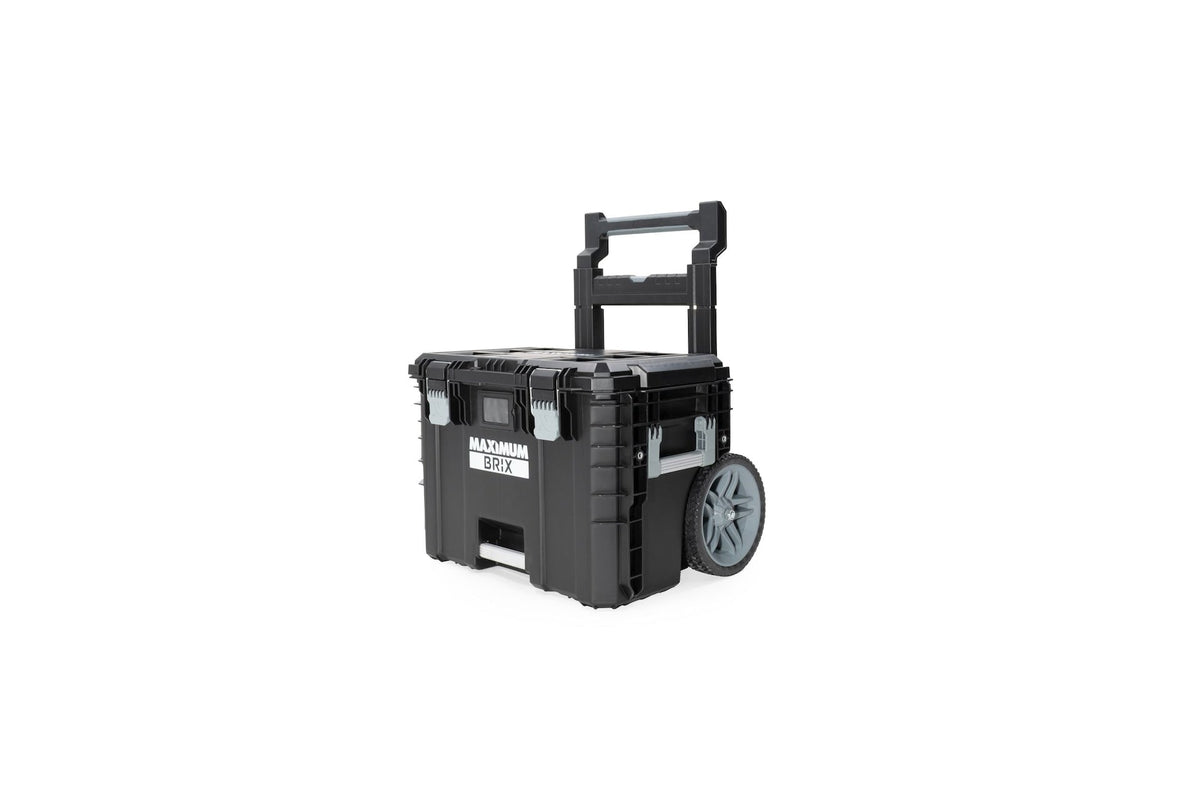 Brix Modular Portable Toolbox/Tool Storage System with Wheels, IP65, 23-in x 19-in x 33-in, 3-pc Q4F1 - product image 3
