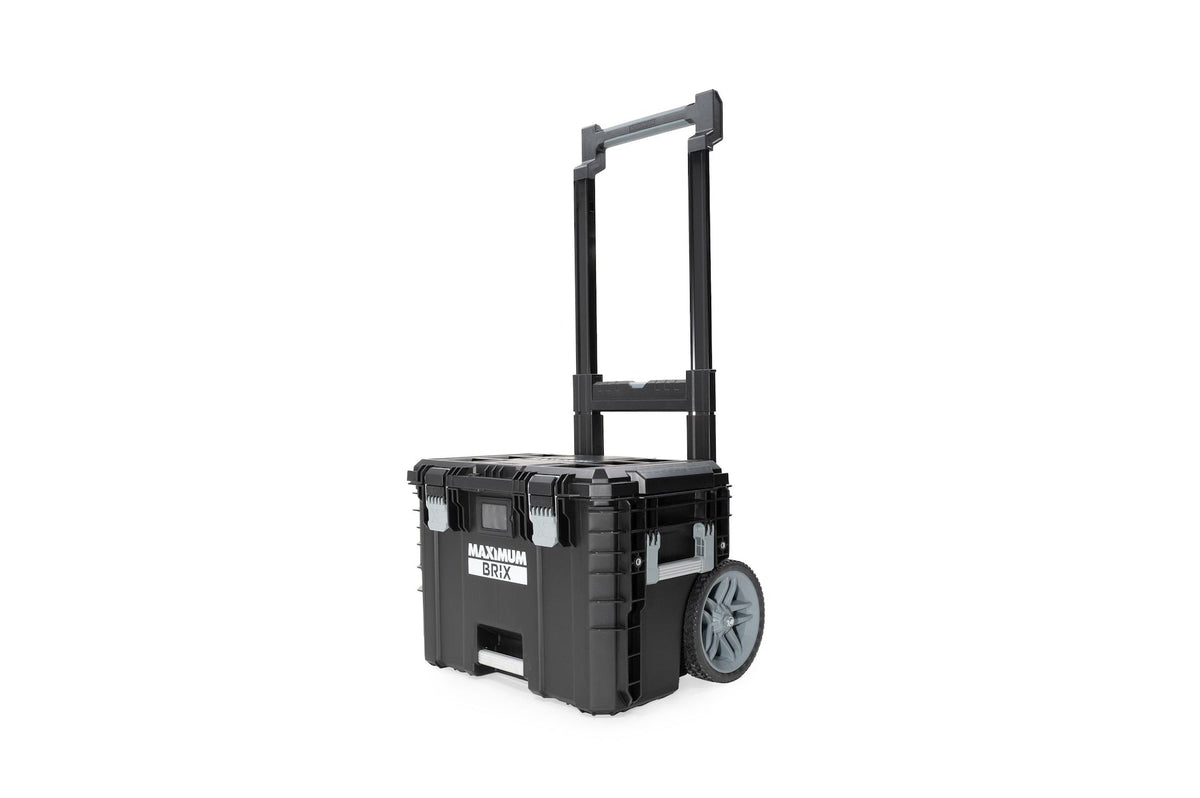 Brix Modular Portable Toolbox/Tool Storage System with Wheels, IP65, 23-in x 19-in x 33-in, 3-pc Q4F1 - product image 7