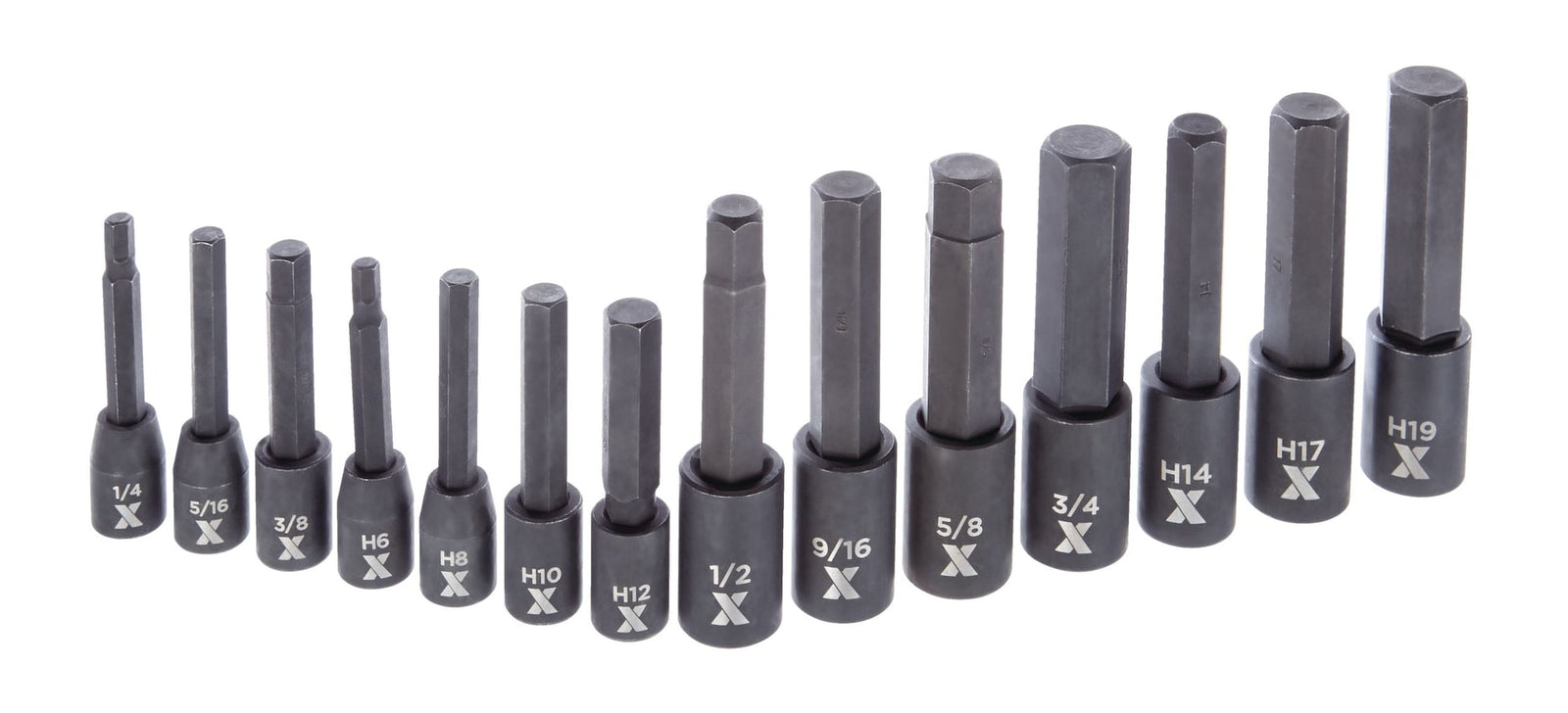 Hex Impact Socket & Bit Socket Set, 14-pc, SAE/Metric M9X7 - product image 3
