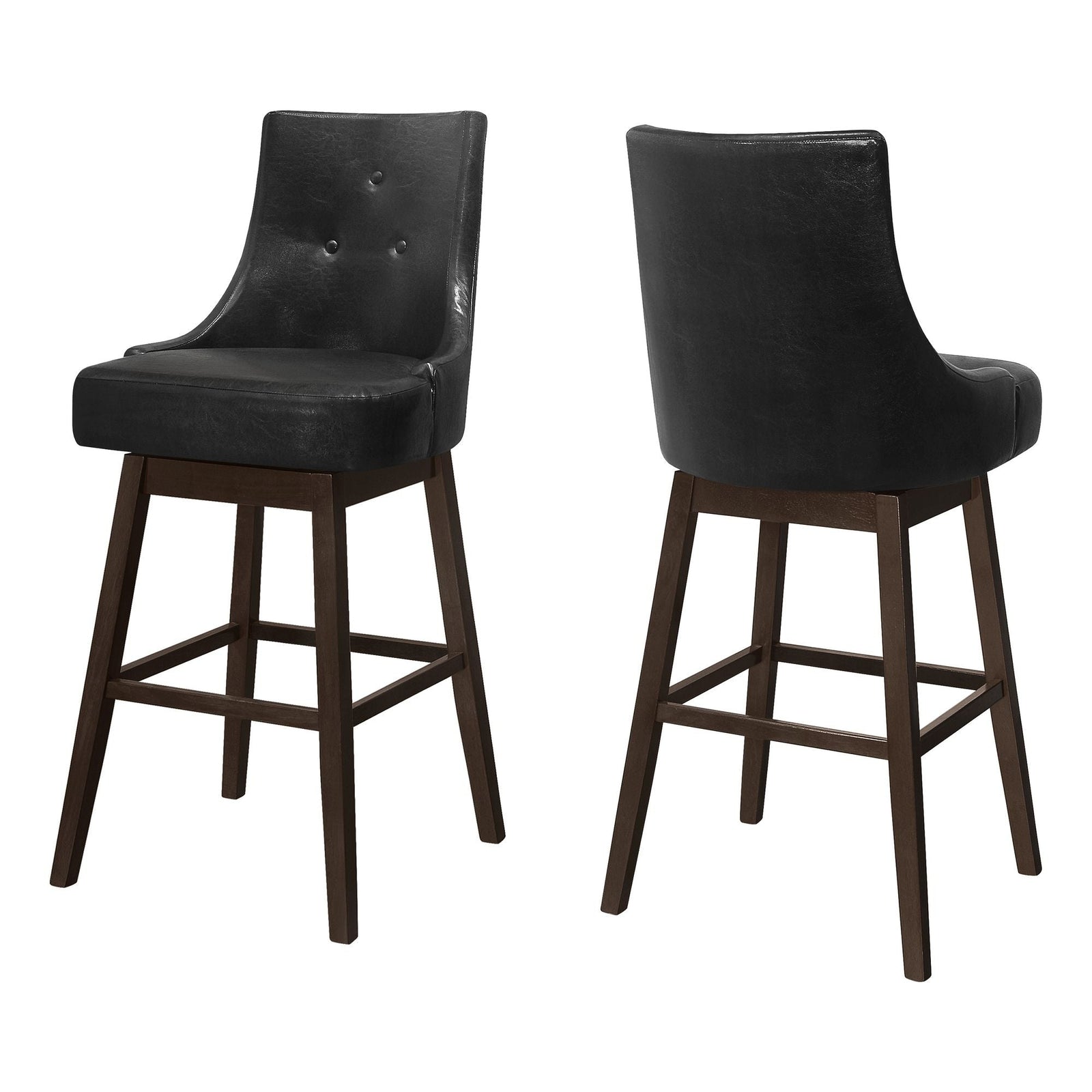 Specialities Tufted Swivel Barstool, 46-in H8P2 - product image 1