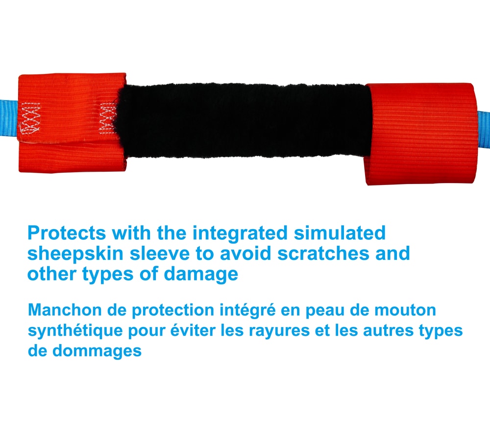 1,200-lb Motorcycle Tie Down Strap, 1 3/8-in x 12-ft K5D2 - product image 5