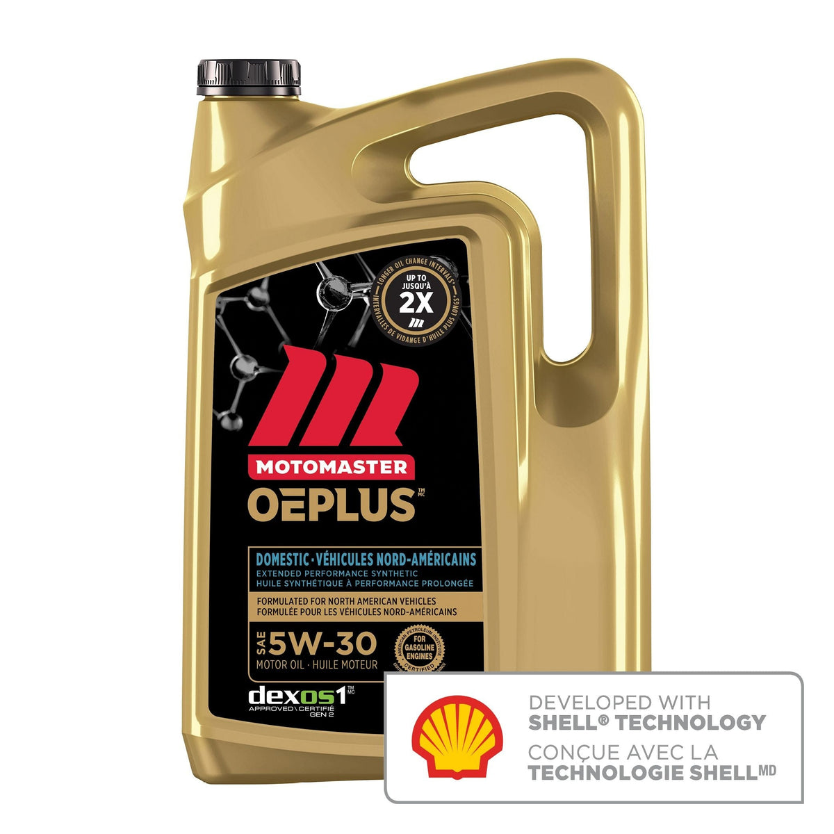 OEPLUS Domestic Premium 5W30 Synthetic Engine/Motor Oil, 5-L J4F5 - product image 1