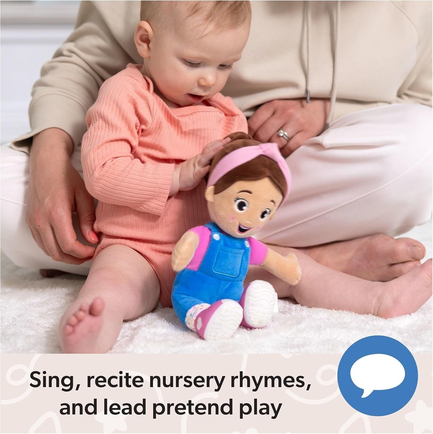 Rachel Cuddle & Comfort Doll 11-in Premium Plush, Ages 6 Months to 3+ Z1P0 - product image 5
