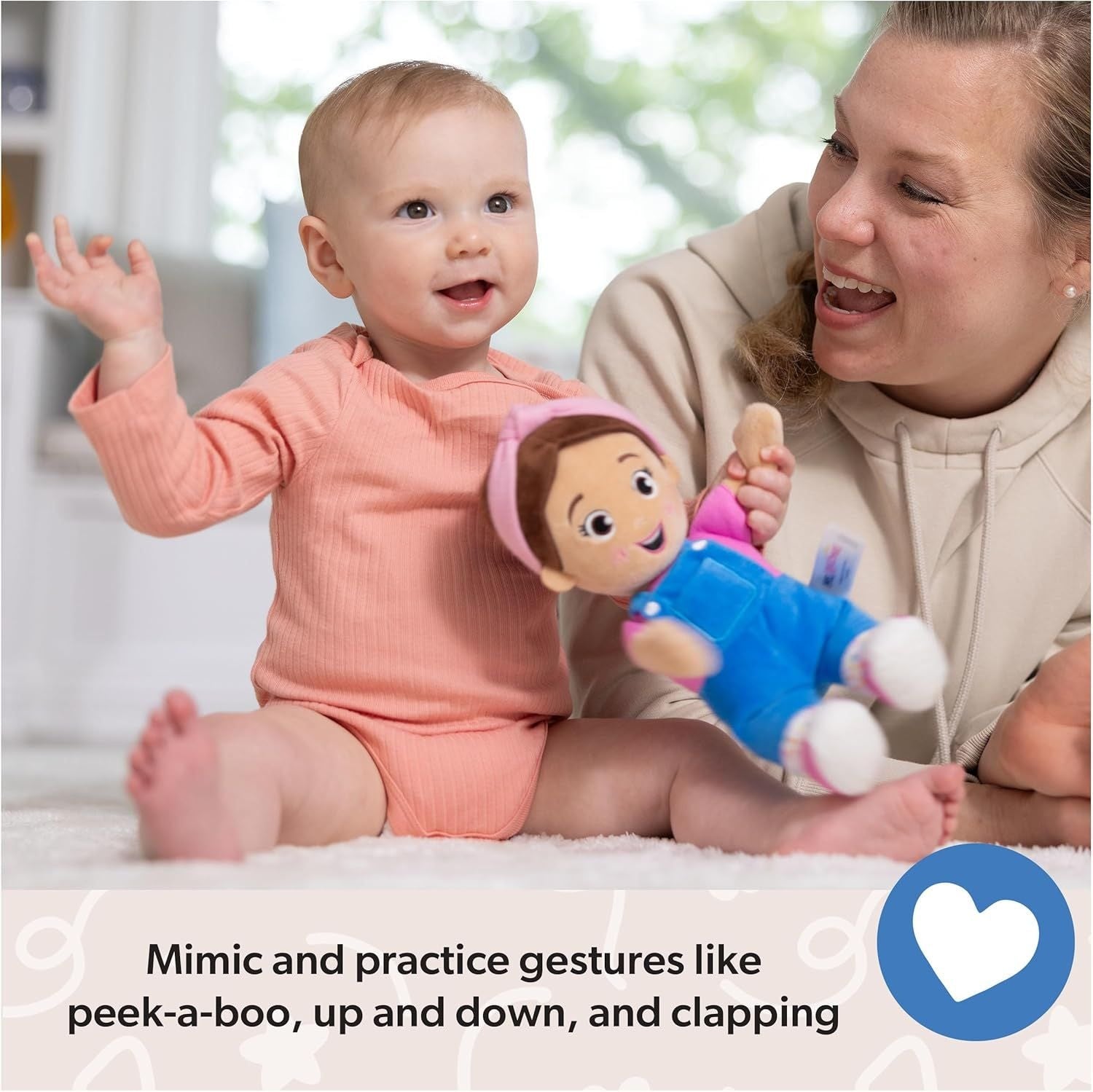 Rachel Cuddle & Comfort Doll 11-in Premium Plush, Ages 6 Months to 3+ Z1P0 - product image 6