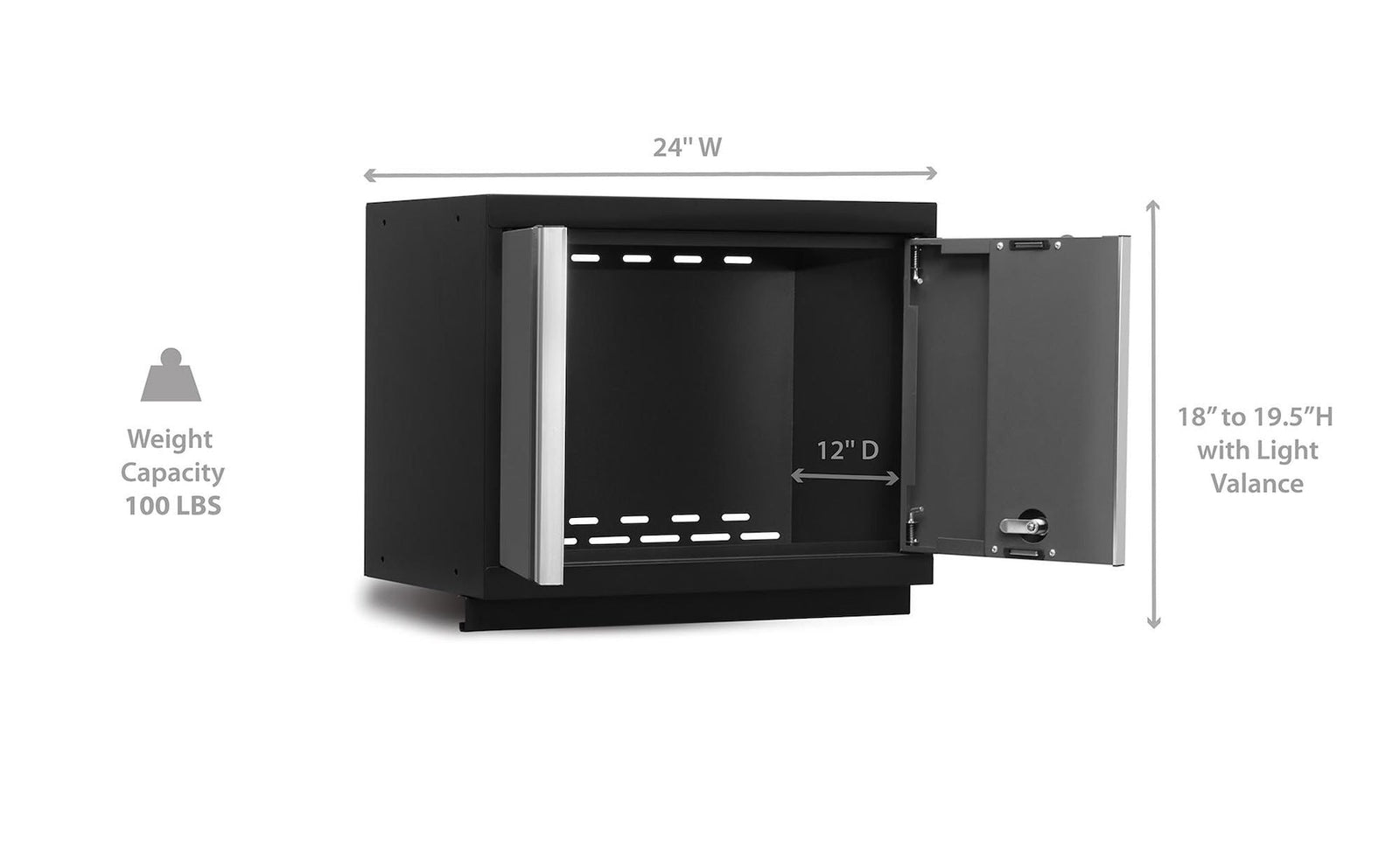 Bold 3.0 Wall Cabinet, Grey X7P9 - product image 4