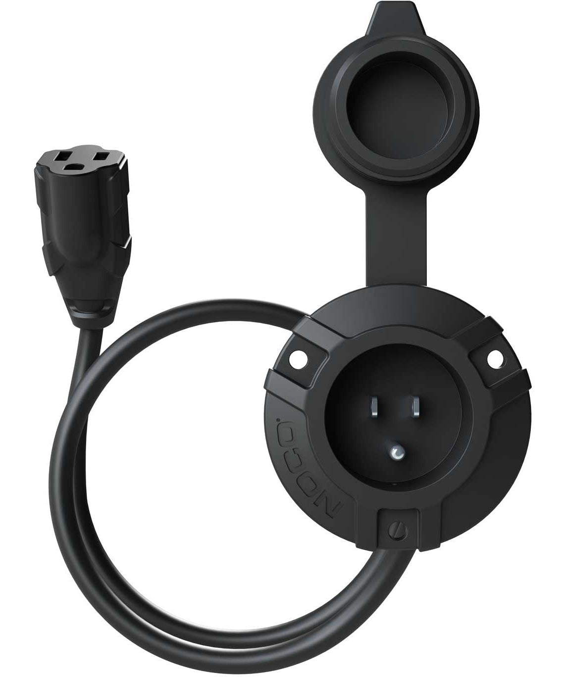 GCP1 AC Port Plug/Power Socket with 16-in Extension Cable, Waterproof H3S4 - product image 1