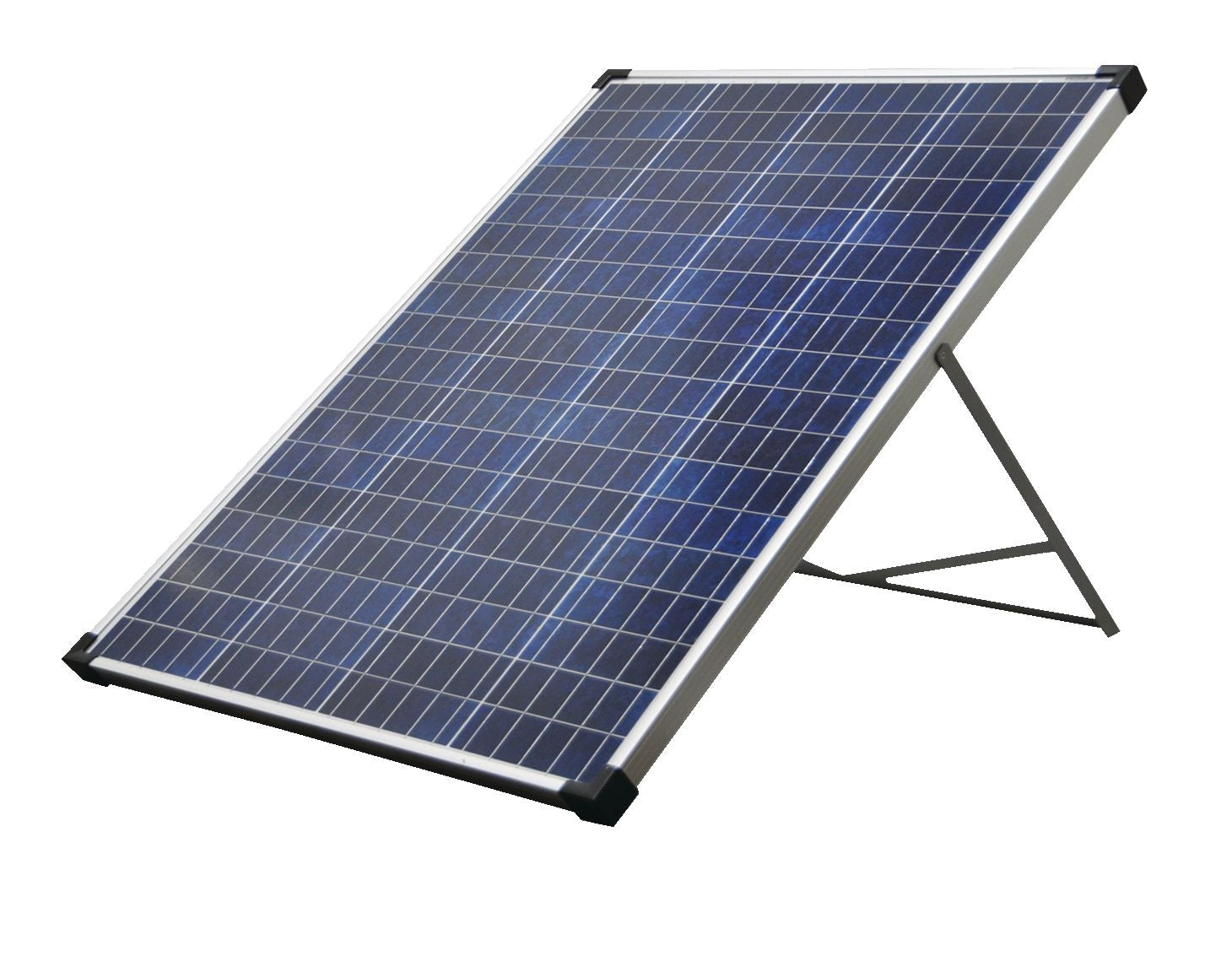100 Watt, 12V Crystalline Solar Panel Kit with Stand and Charge Controller Q5X3 - product image 8