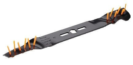Power Rake Universal 6-in-1 Replacement Lawn Mower Blade, 21-in/22-in, Removable Tines D7X8 - product image 1