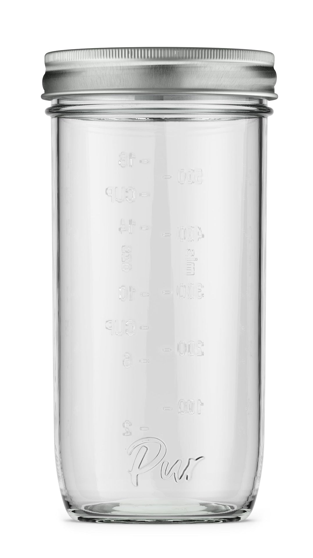 BPA-Free Wide Mouth Canning Jars, 24-oz, 6-pk E4R8 - product image 1