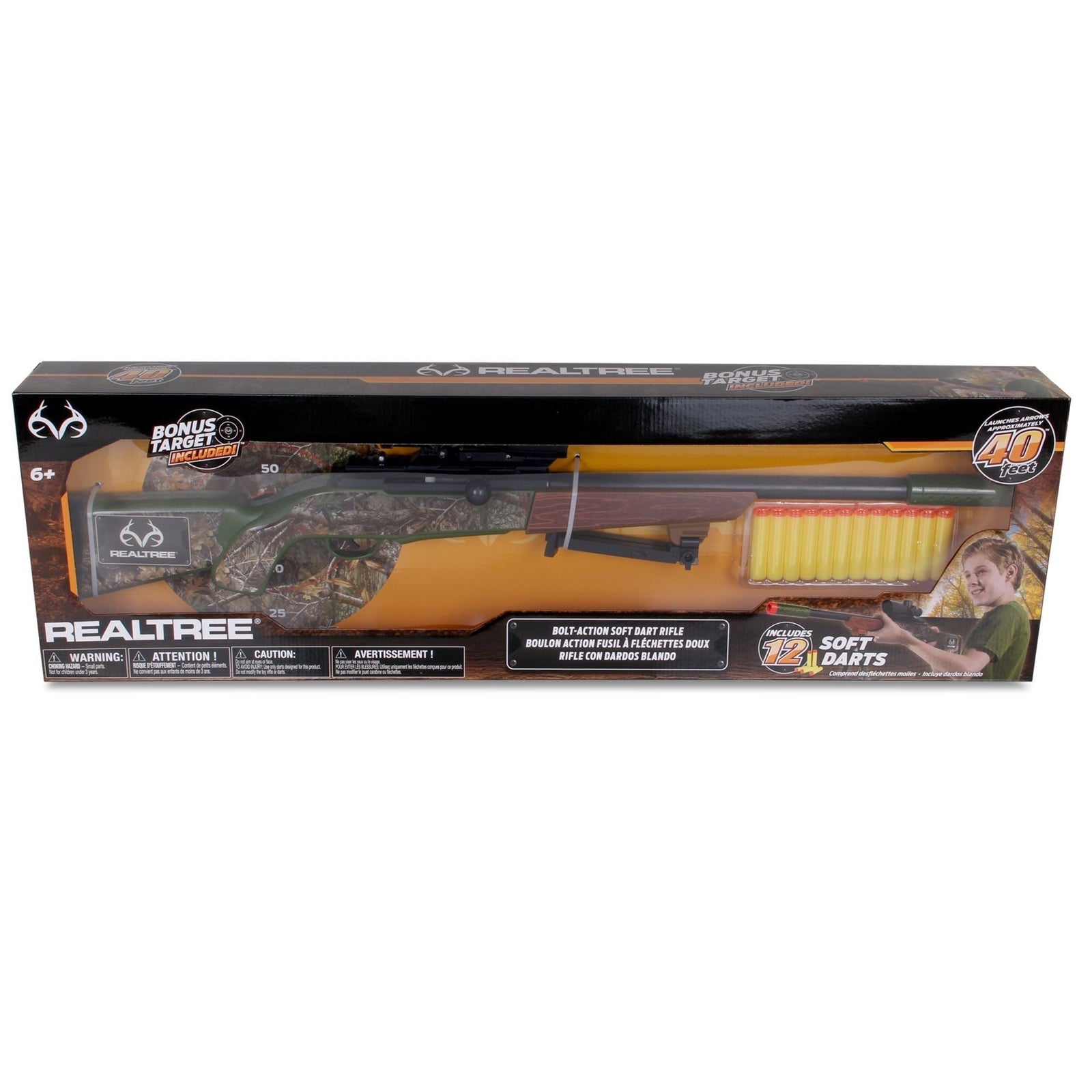 Green Hunting Rifle Toy with Built-in Scope I0M8 - product image 2