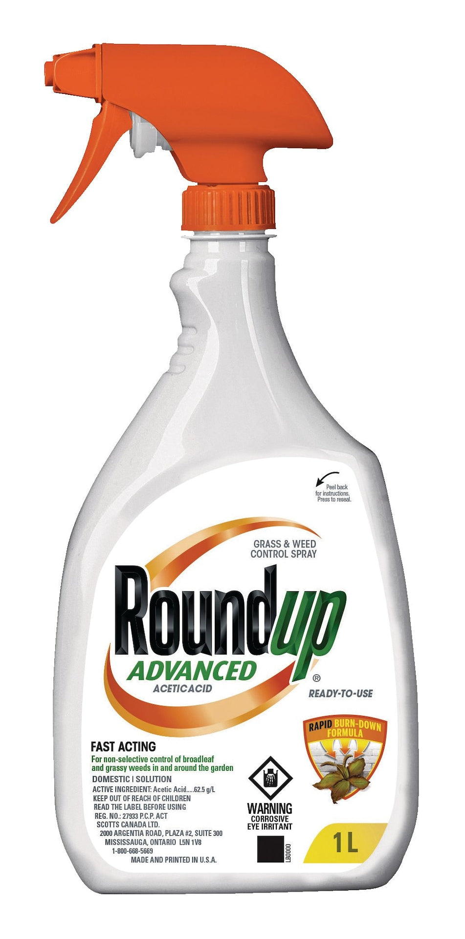 Advanced Ready-To-Use Grass & Weed Control Spray, 1-L E8A7 - product image 3